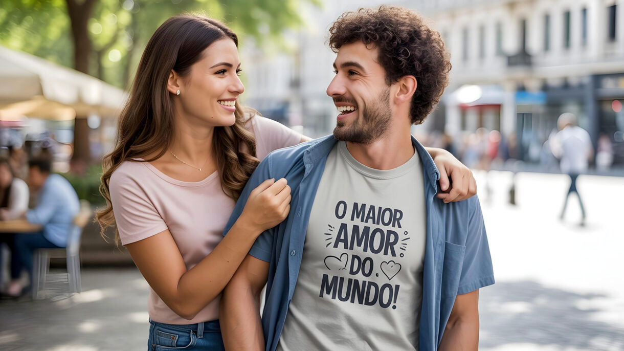 camiseta para namorado crie camisetas online