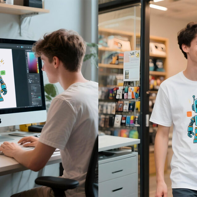 estampar camisetas na hora