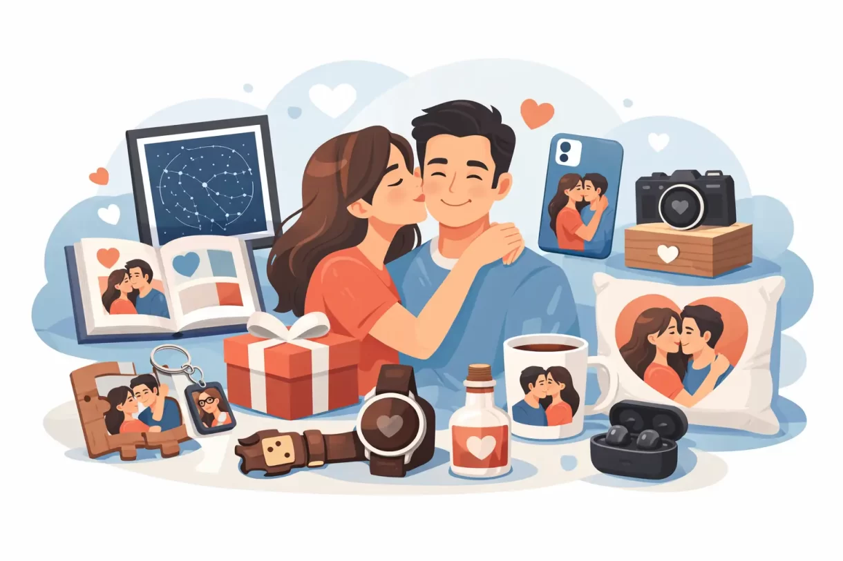 11 presentes criativos personalizados para namorado