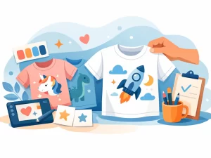 Camiseta infantil personalizada: como acertar