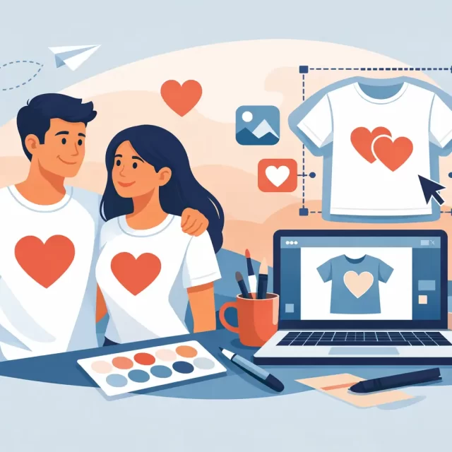Camiseta personalizada para casal: como criar